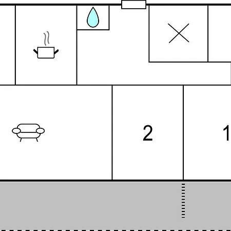 2 Bedroom Awesome In Apartment